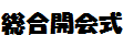 総合開会式